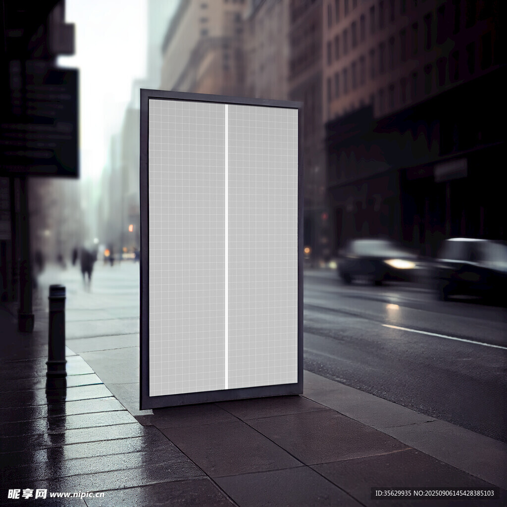 广告灯箱样机