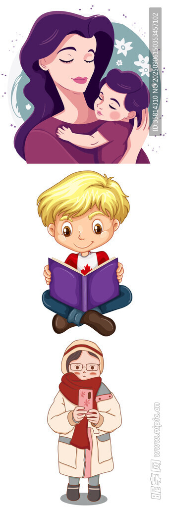 家庭亲子与儿童阅读场景