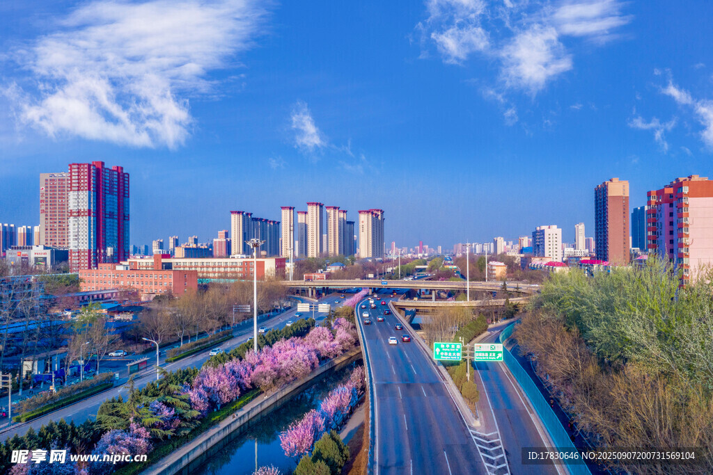 石家庄北二环运河立交桥