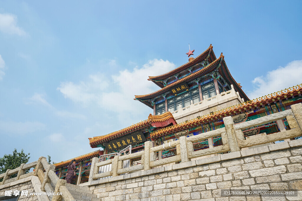 山东省地标济南解放纪念馆