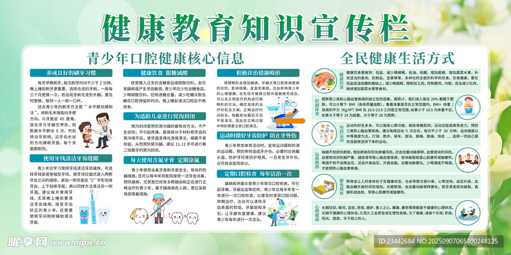 健康教育宣传栏