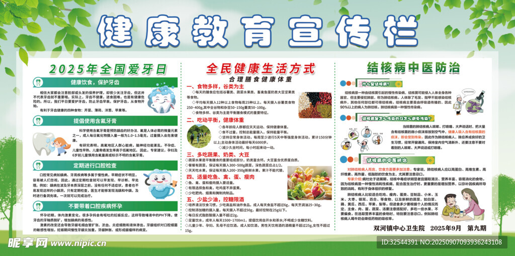 健康教育宣传栏