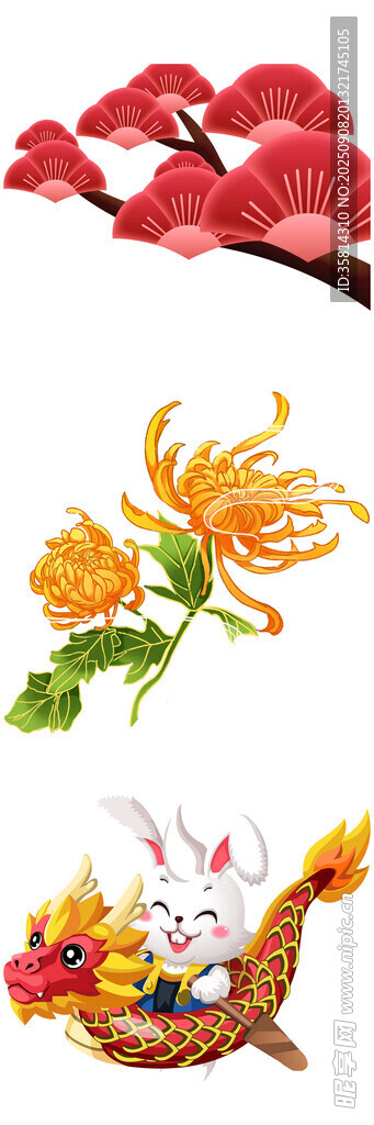 秋日美食与花卉组合