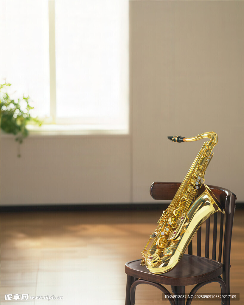 金色萨克斯 音乐器材 