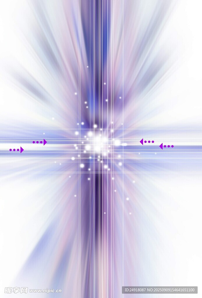 梦幻放射状炫光背景图