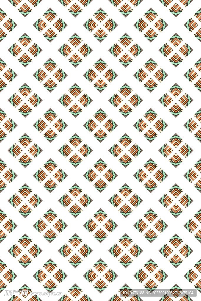 几何图案无缝纹理背景