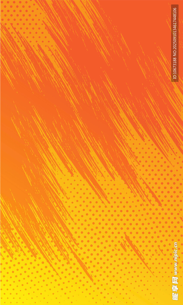 橙黄渐变笔触背景图