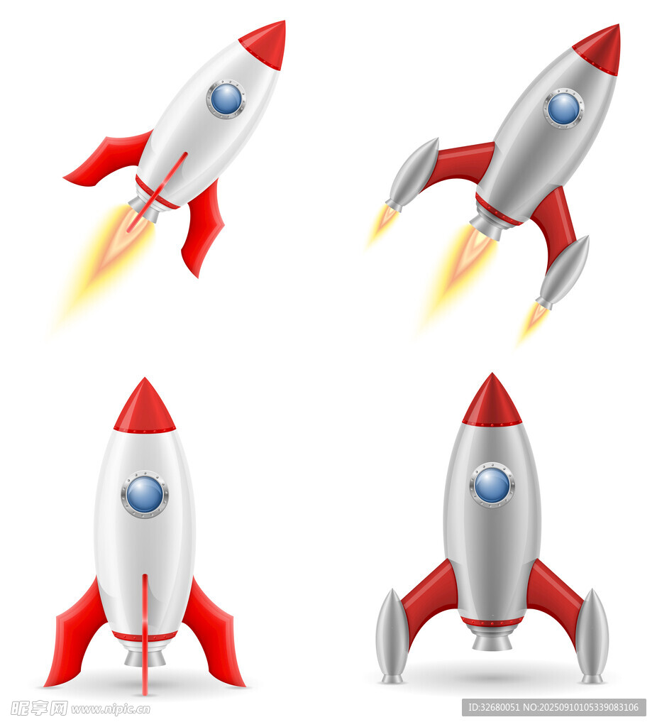 卡通火箭