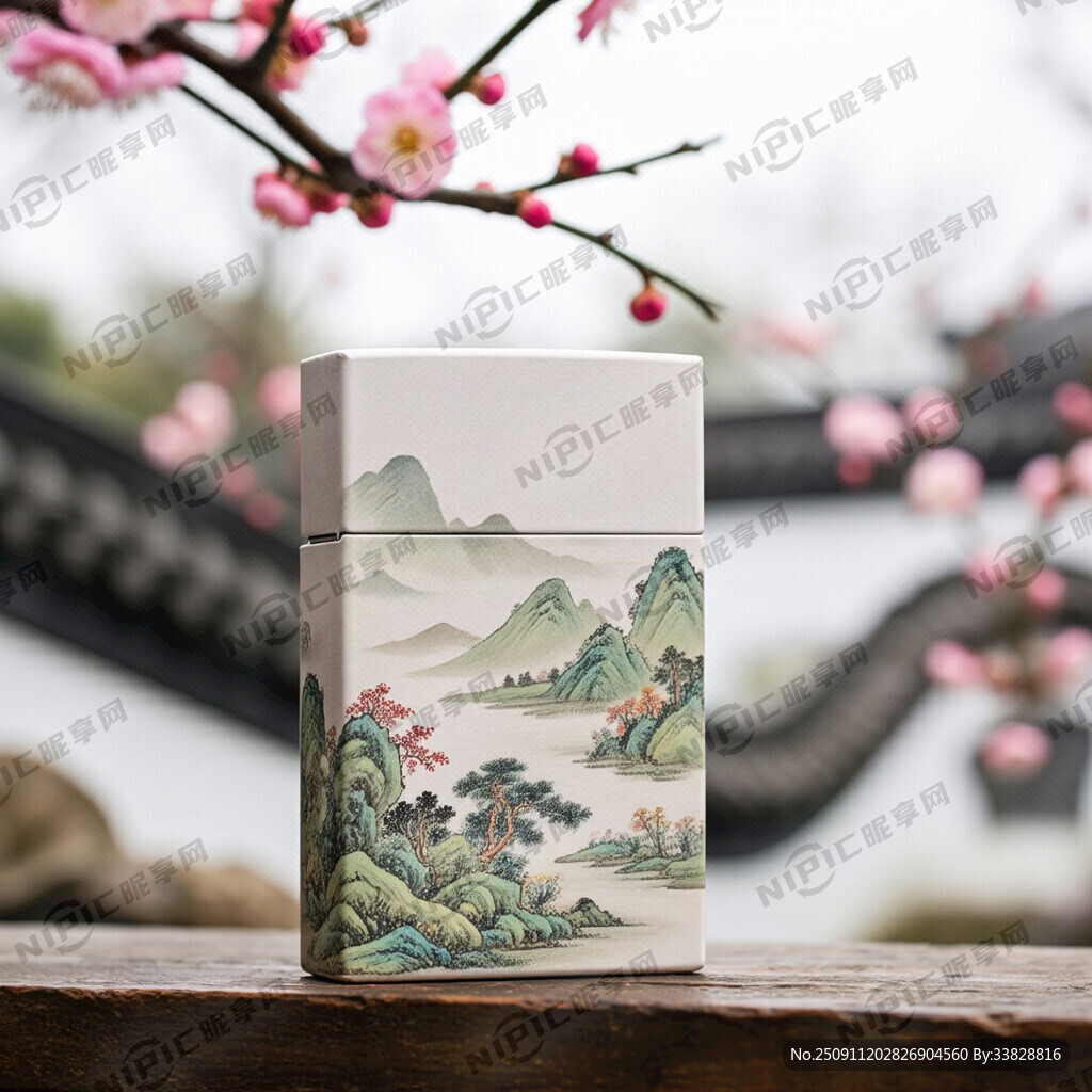 纯境烟盒在意境下