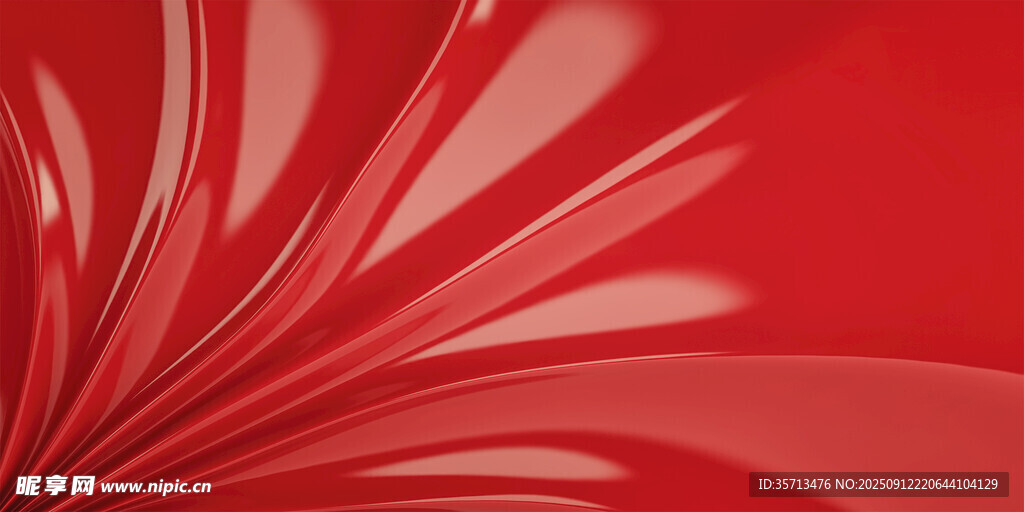 红色背景