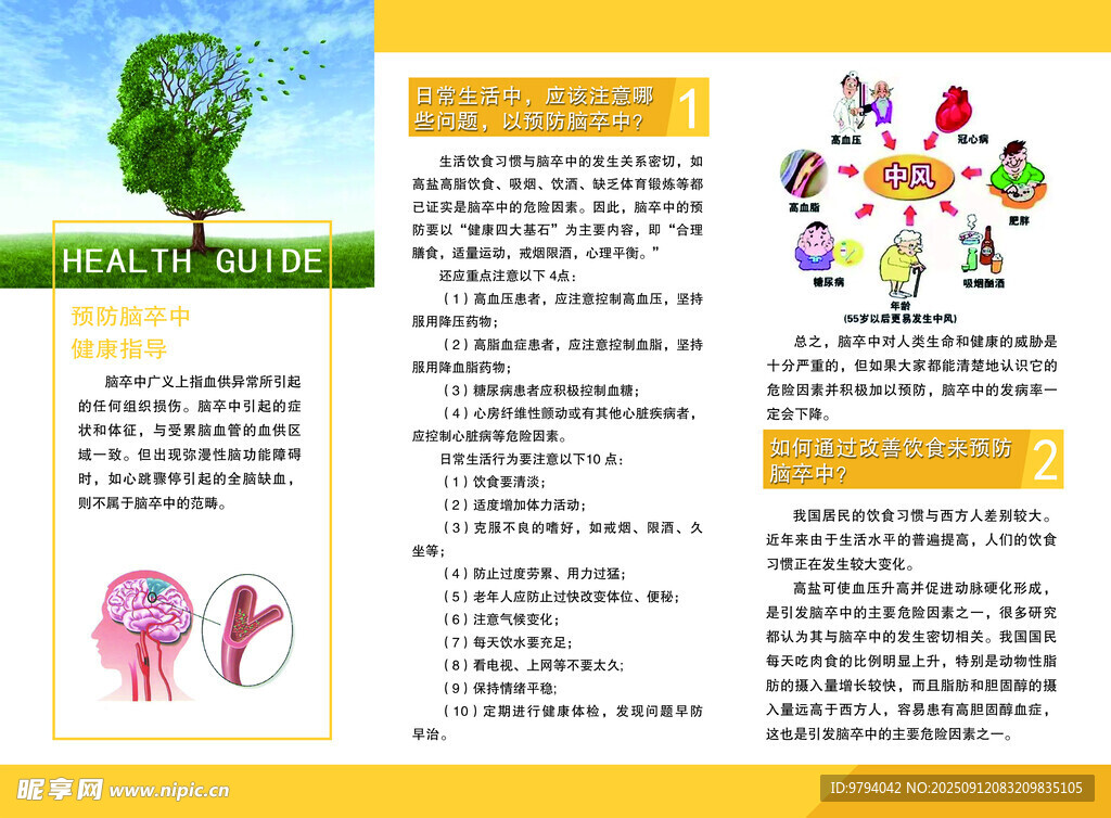 脑卒中预防卒中