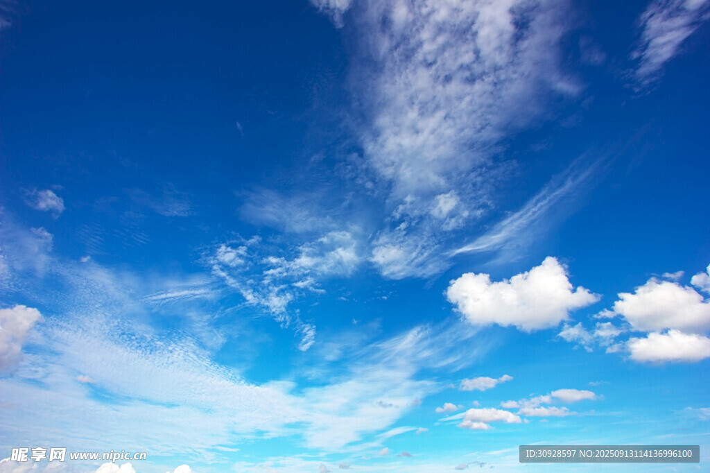 蓝天白云