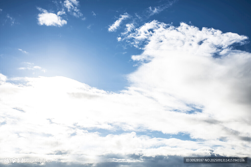 蓝天白云
