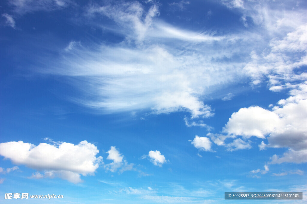蓝天白云