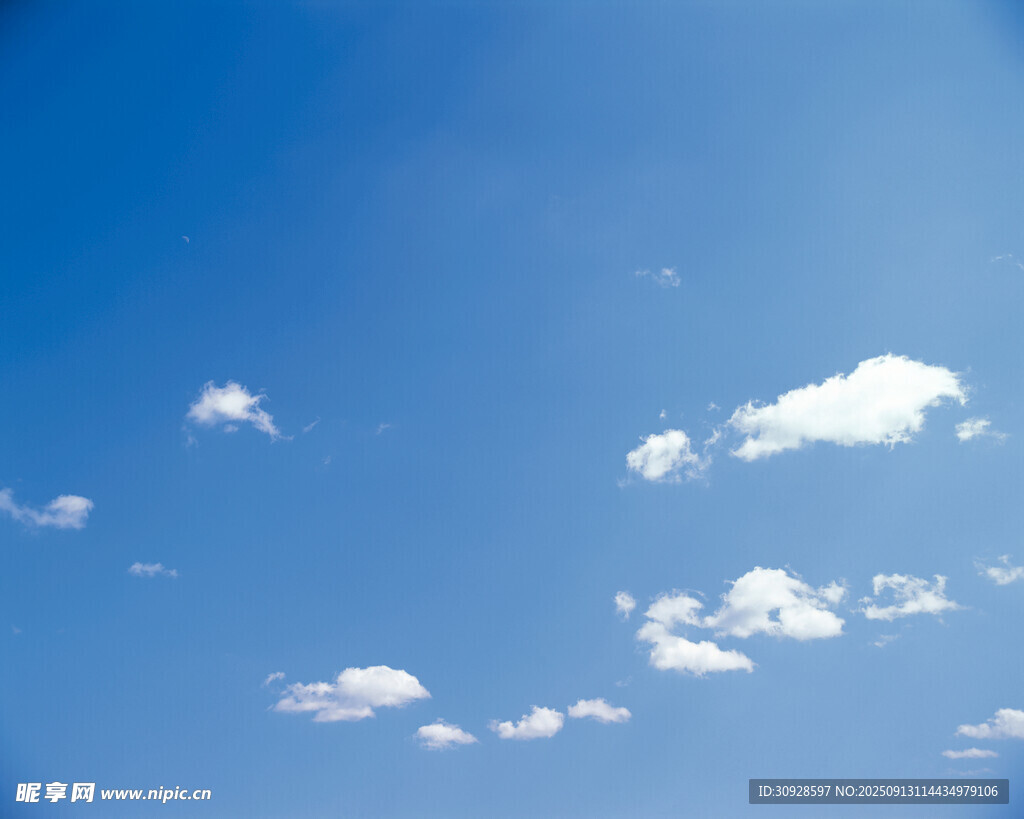 蓝天白云