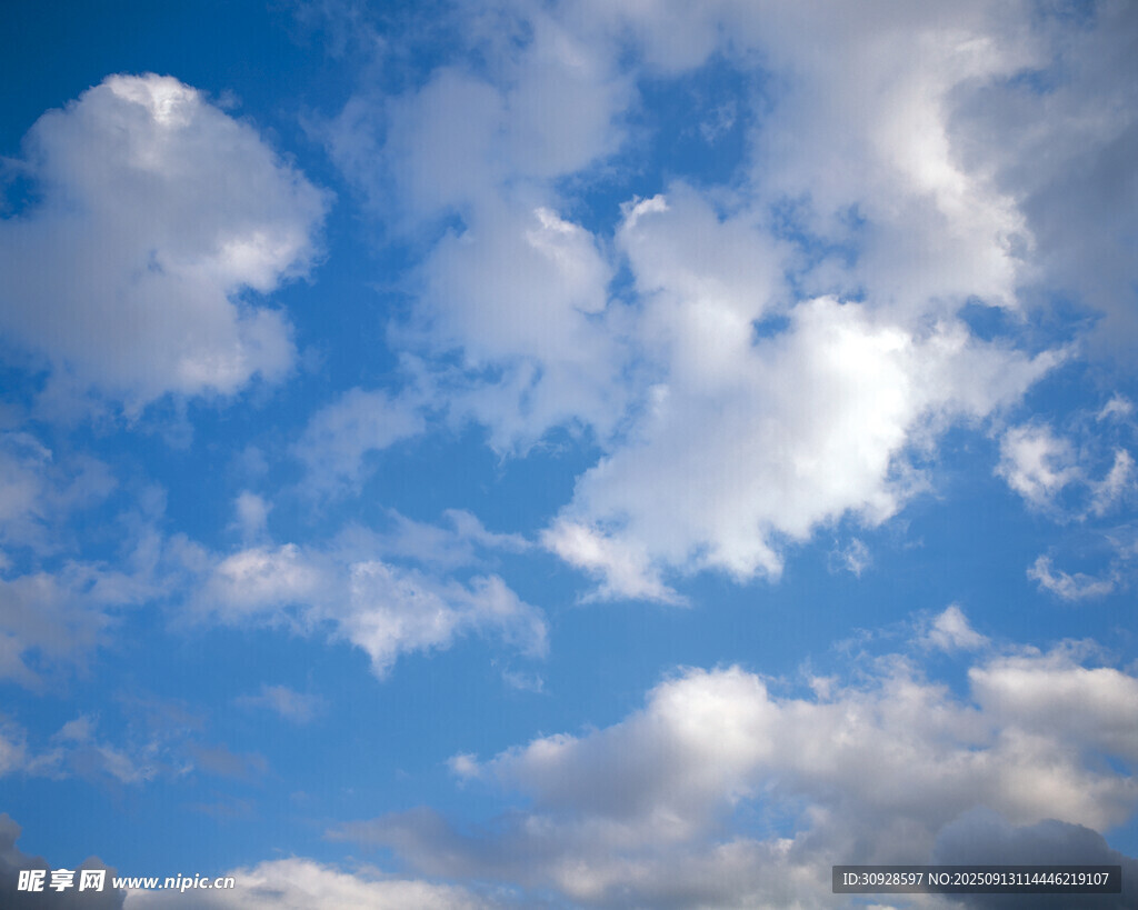 蓝天白云