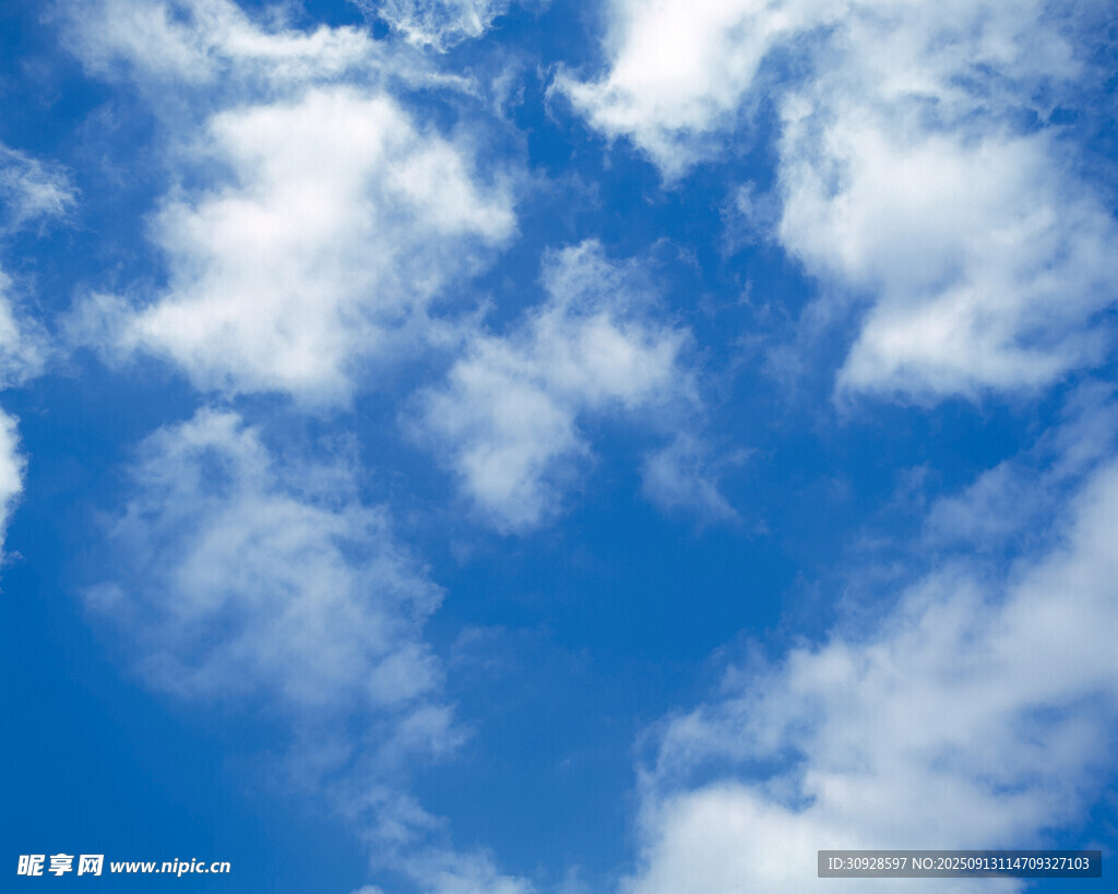 蓝天白云