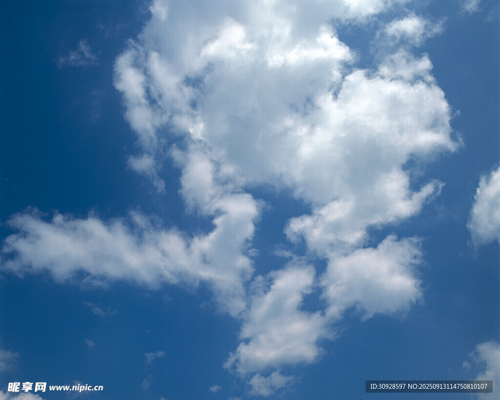 蓝天白云