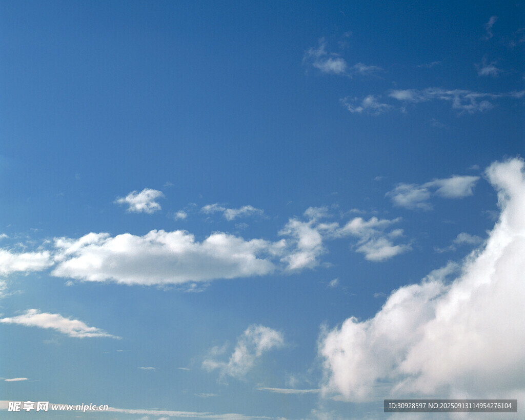 蓝天白云