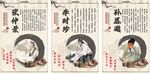 中医人物简介海报