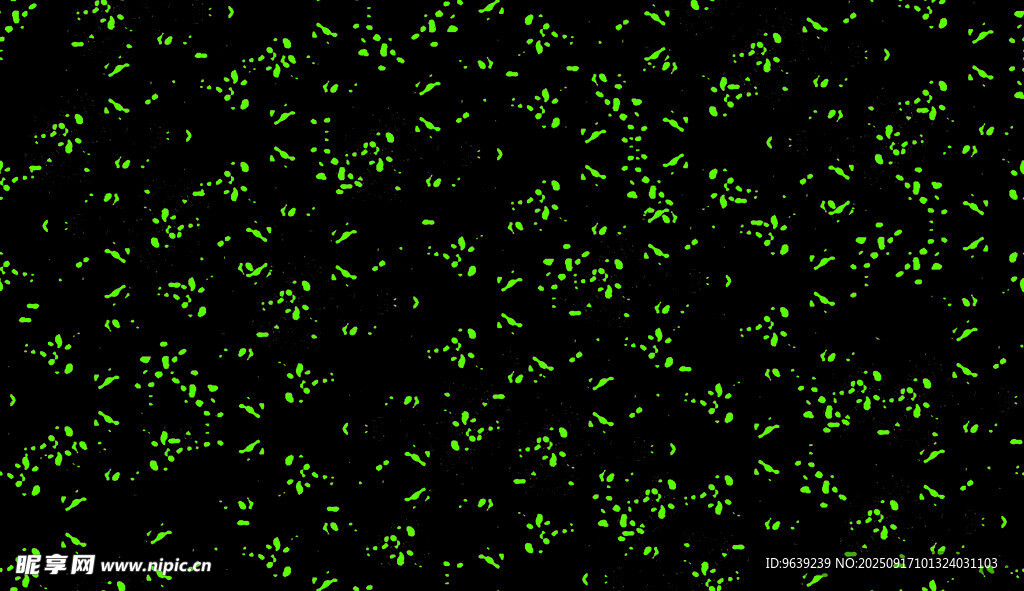绿色闪烁粒子背景纹理