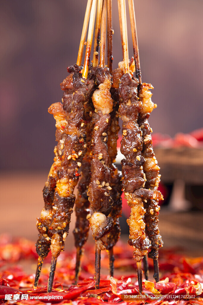 烤羊肉串