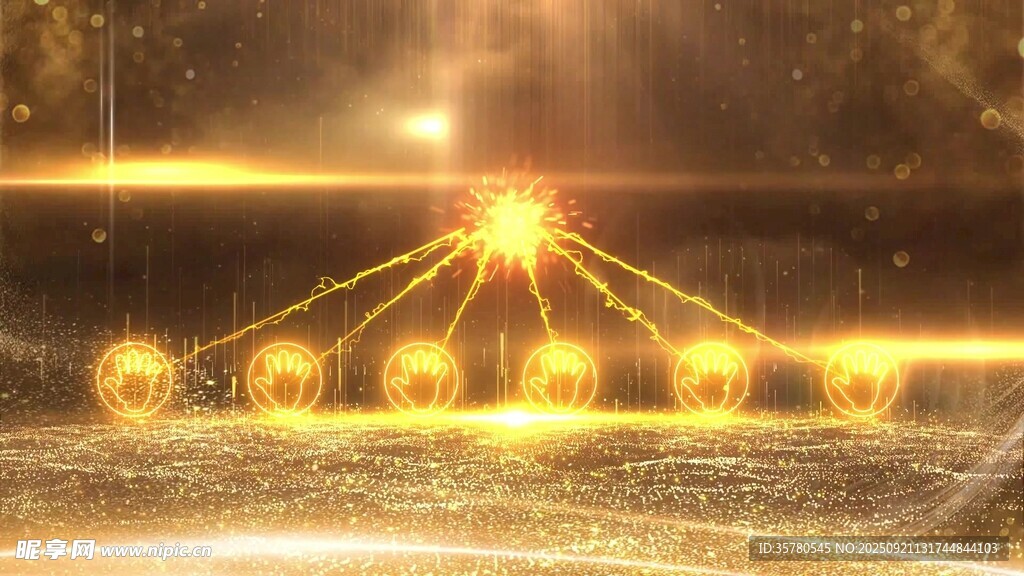 启动仪式LED背景视频