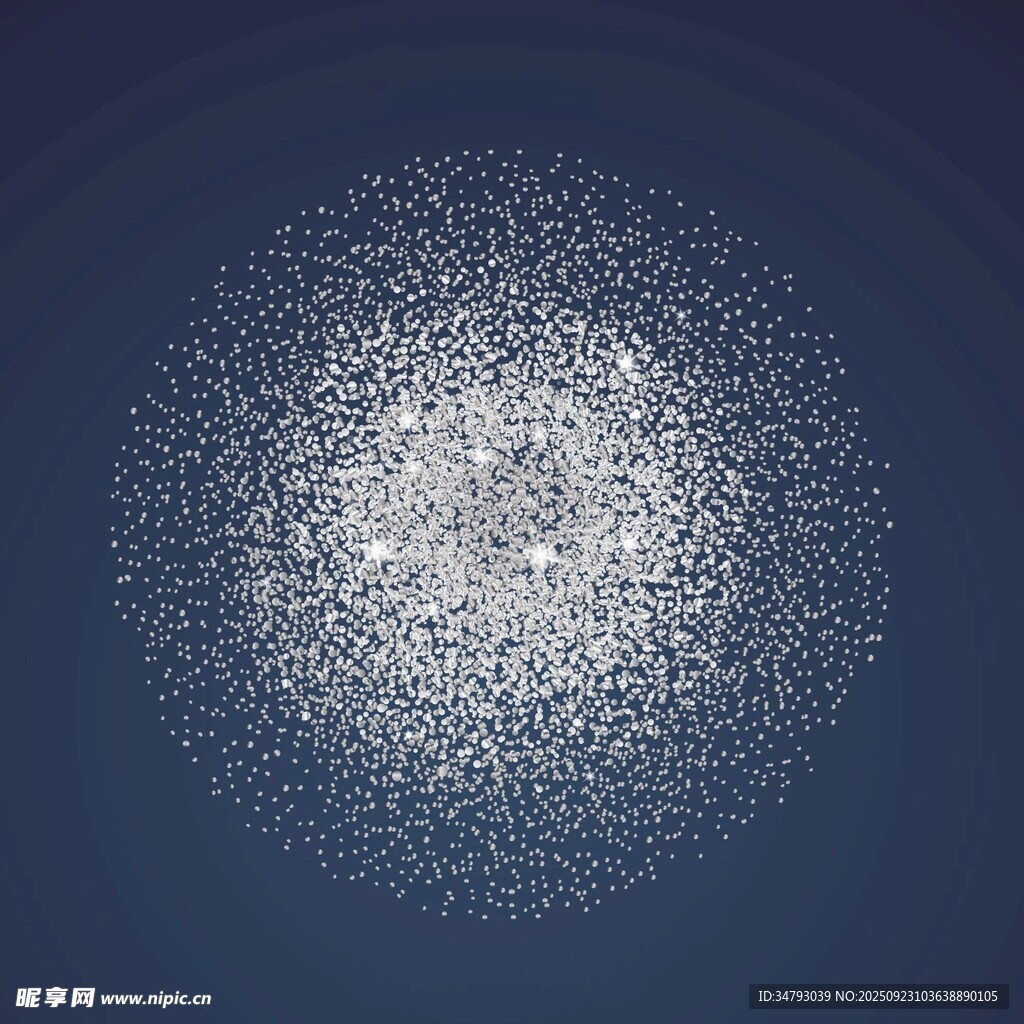 星尘聚合梦幻粒子效果