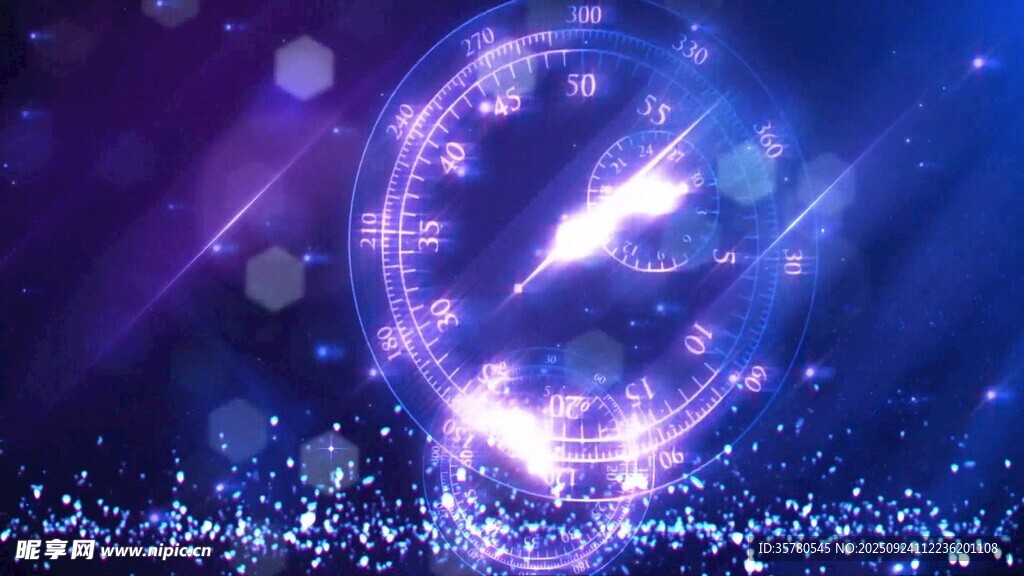 时钟怀旧复古视频素材