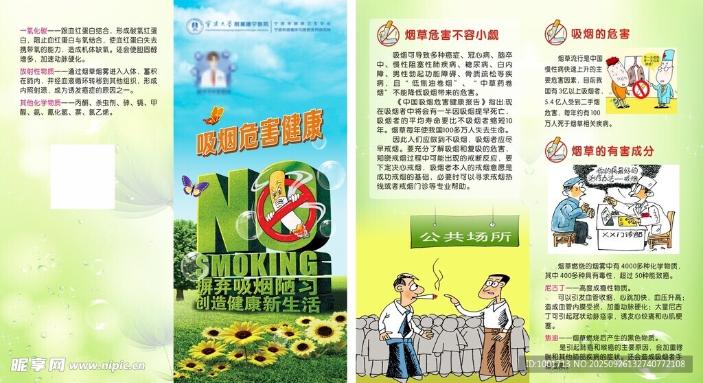 教育宣传页展示