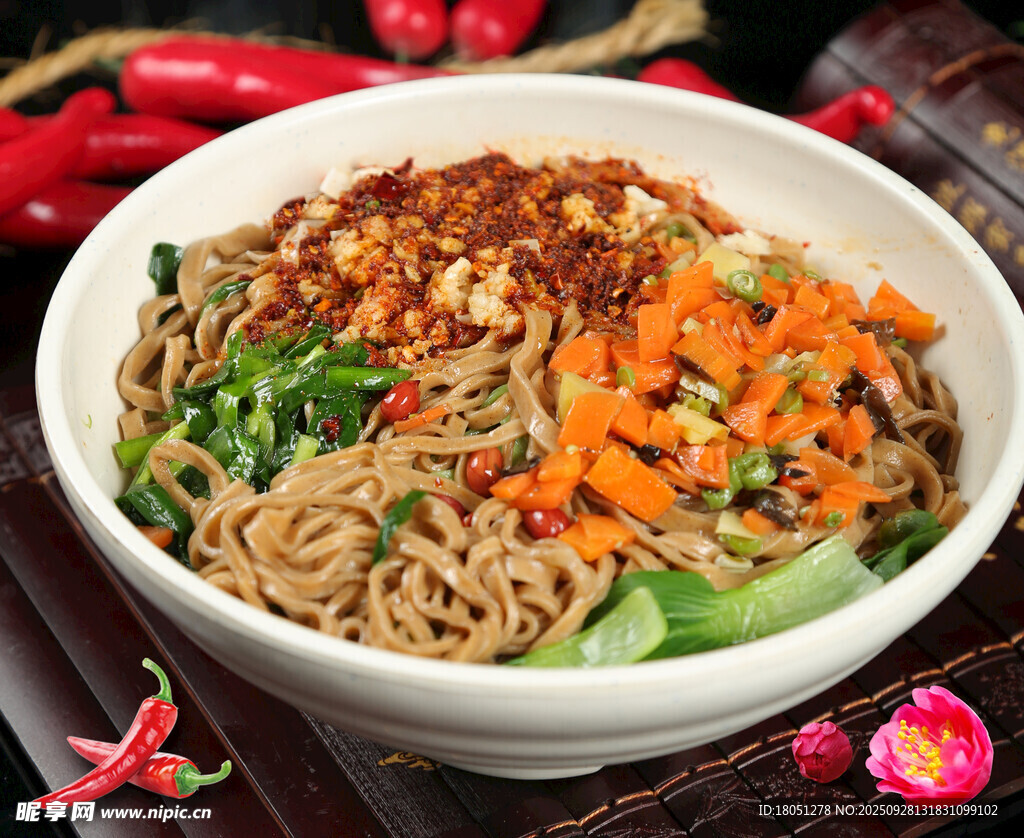 油泼荞面  正宗陕西面 