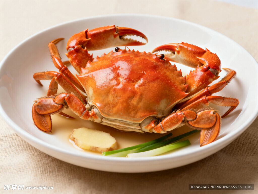 清蒸大闸蟹