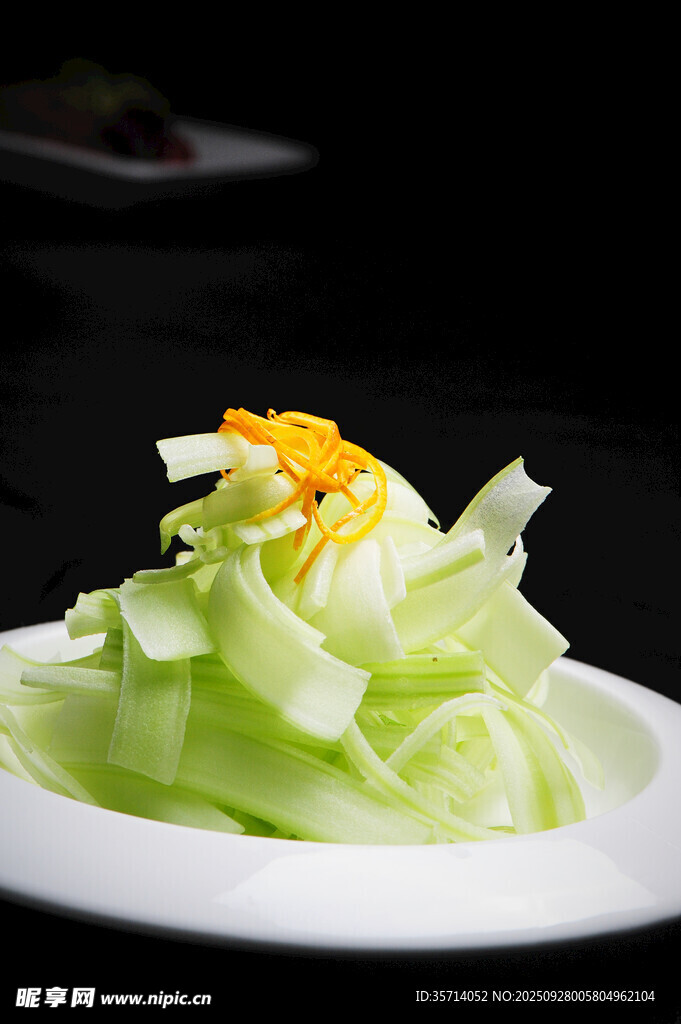 清爽瓜片配蛋黄