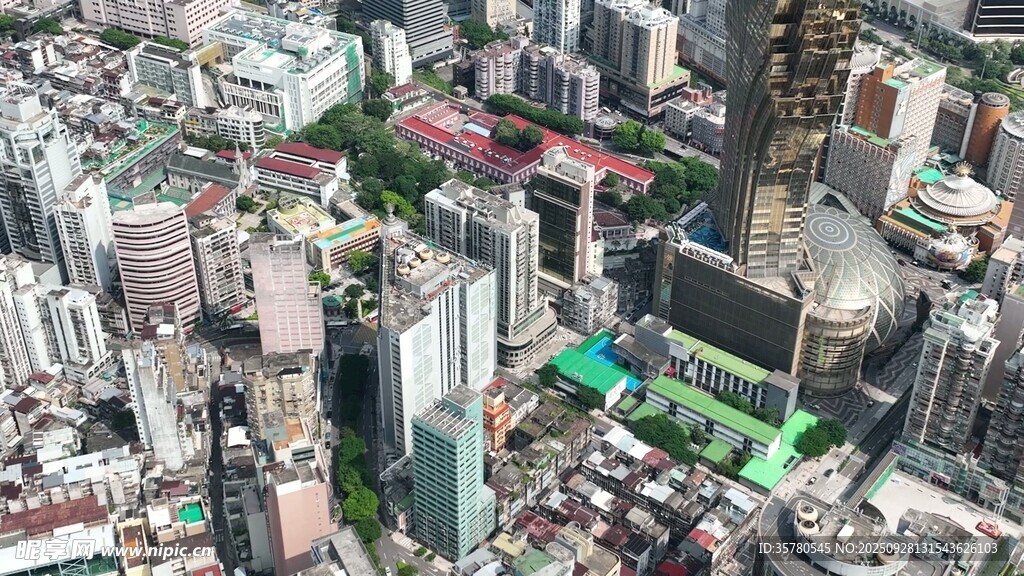 澳门建筑地标视频素材