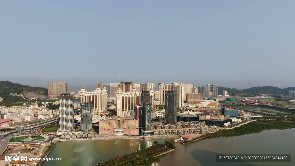 澳门建筑地标视频素材