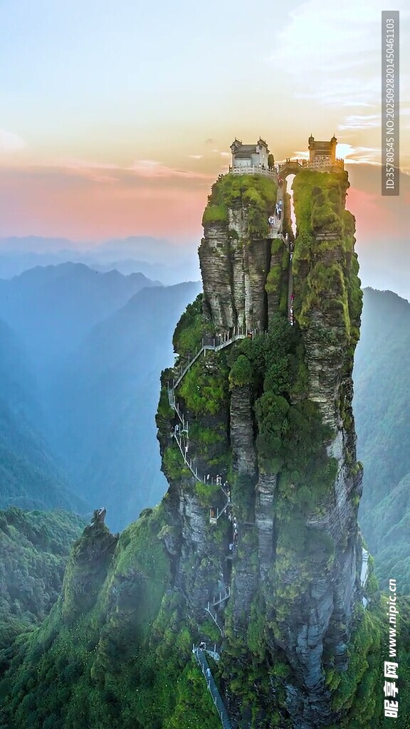 山水自然风景视频素材