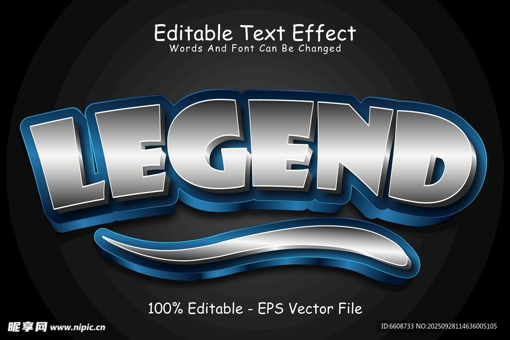 传奇风格3D文字效果