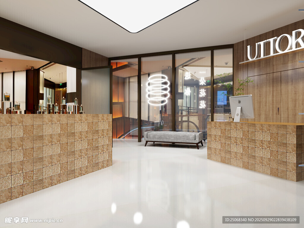 现代时尚的LUTOR店铺空间