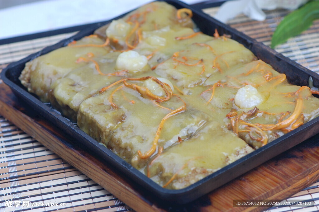 美味可口的特色豆皮