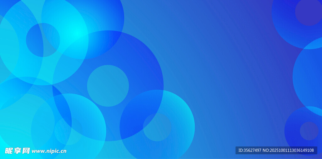 蓝色几何渐变背景