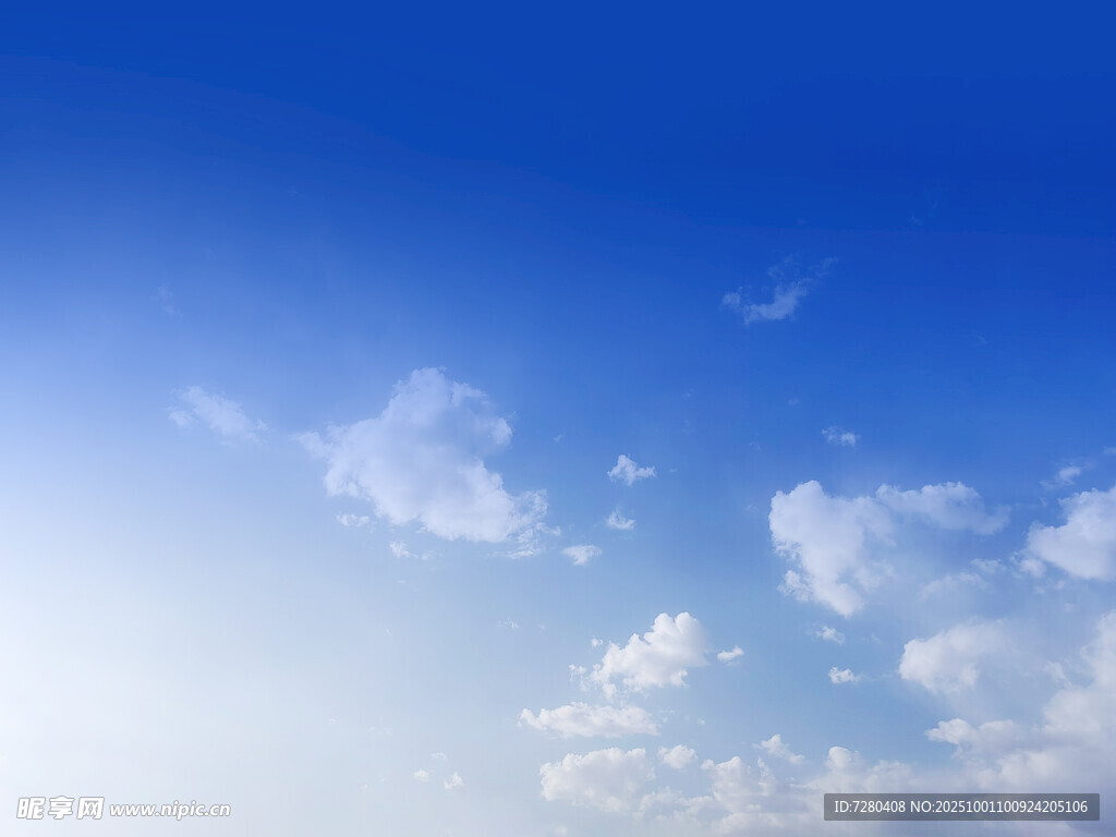 蓝天白云