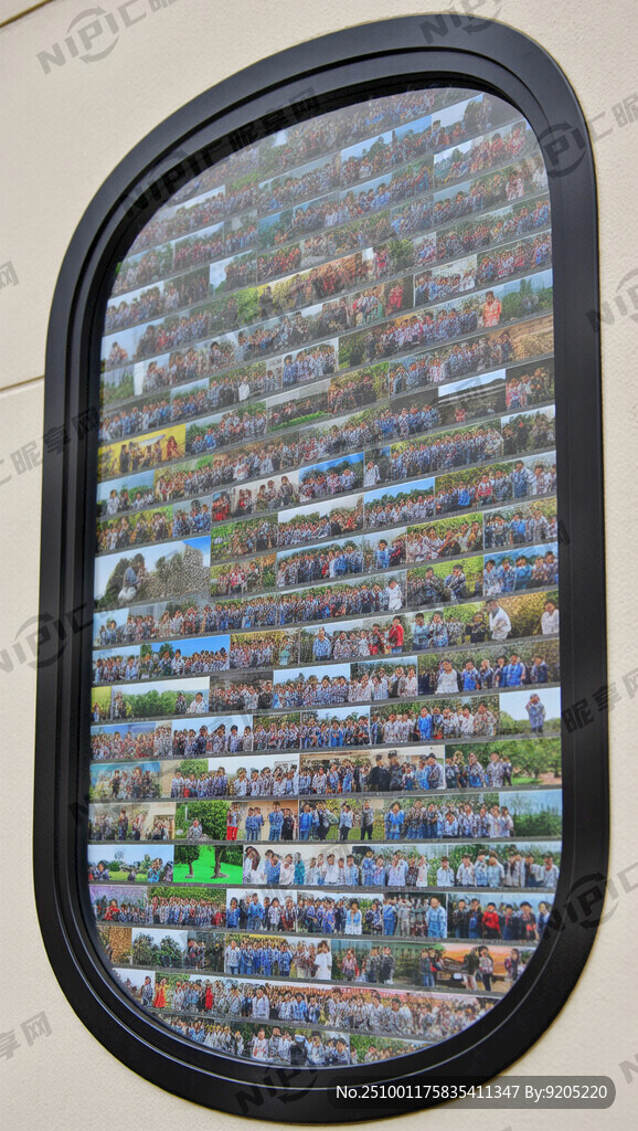 学校里长条形彩屏 共8个画面