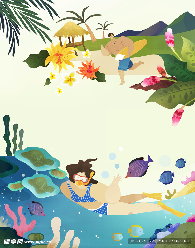 海底畅游的欢乐时光