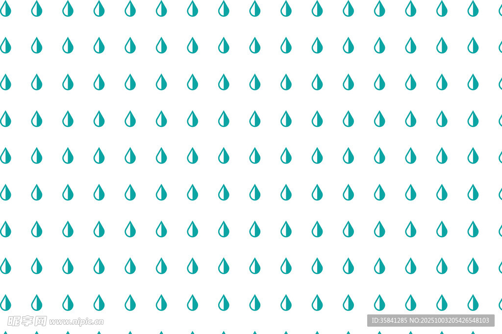 水滴图案