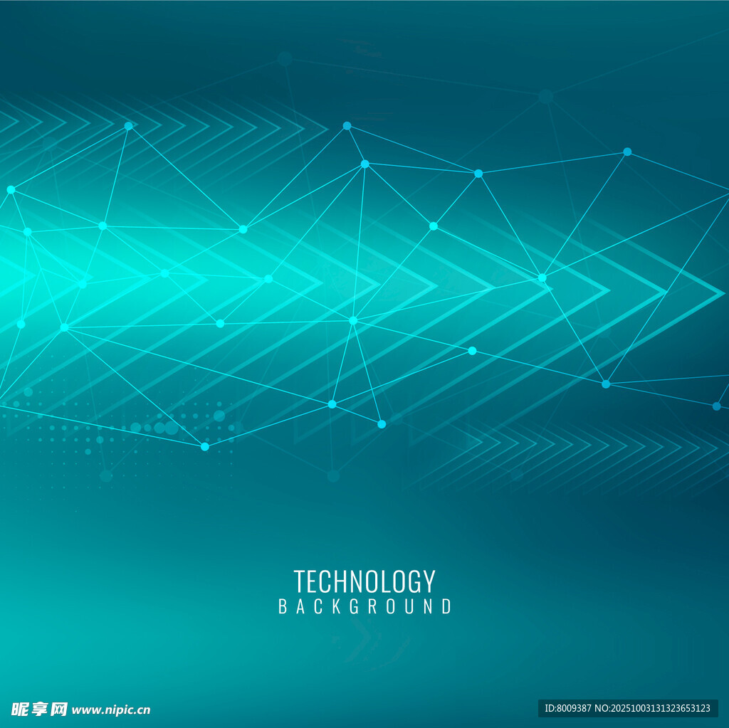 科技感蓝色线条背景图案