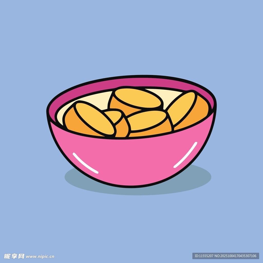 粉色碗中的美味谷物