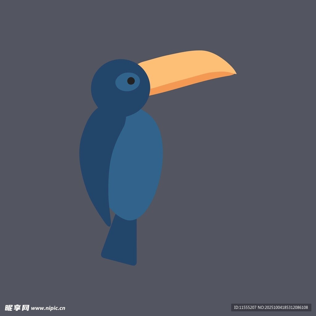 简约蓝色手提包设计图