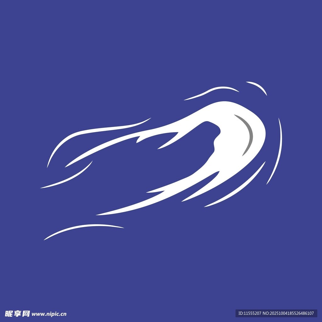 简约蓝色手提包设计图