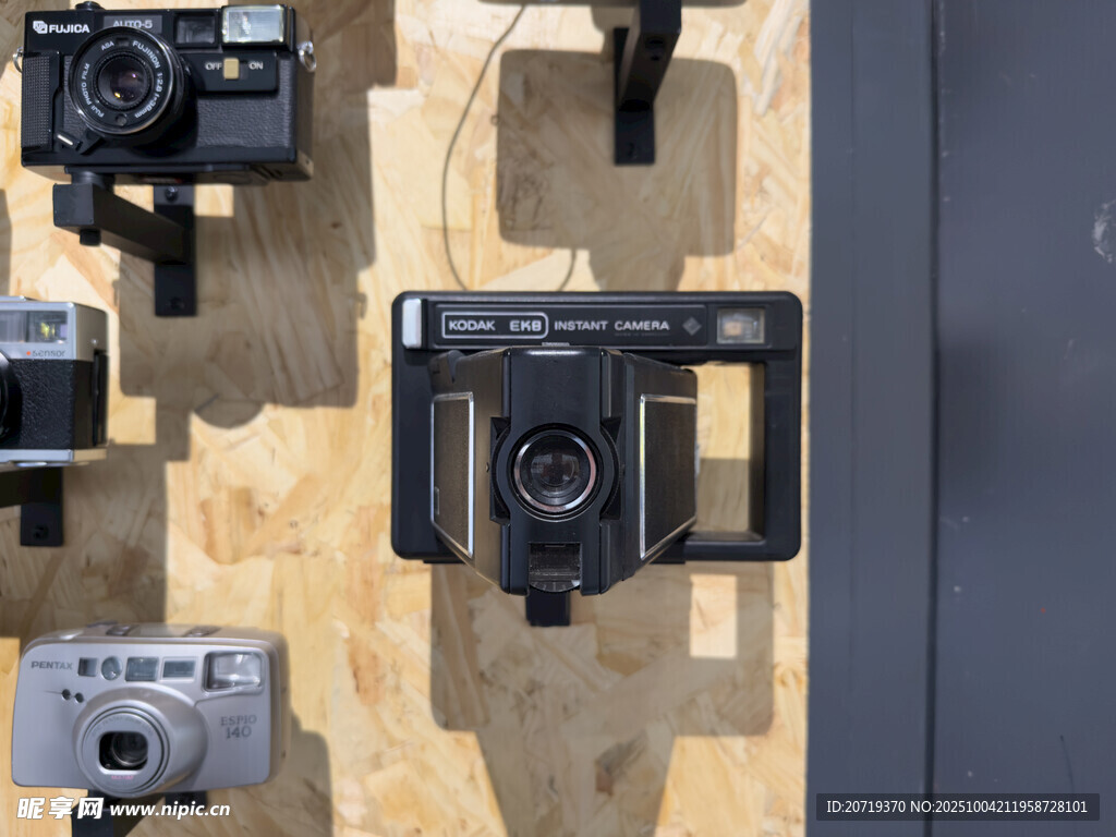 复古相机展示