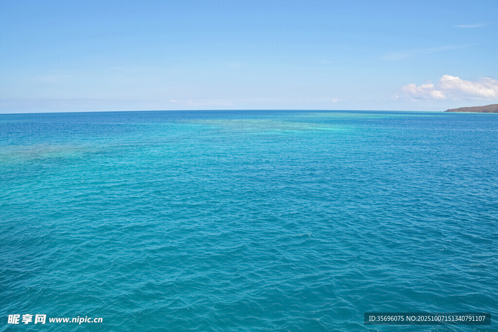 碧蓝大海广阔海景